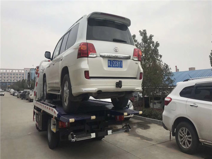 國(guó)六江淮藍(lán)牌清障車(chē)