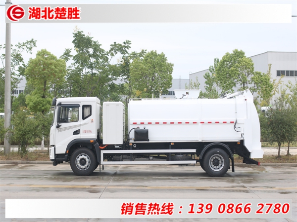 東風(fēng)華神10方純電動(dòng)餐廚垃圾車(chē)