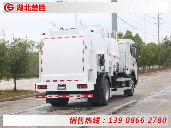 東風(fēng)華神10方純電動(dòng)餐廚垃圾車(chē)