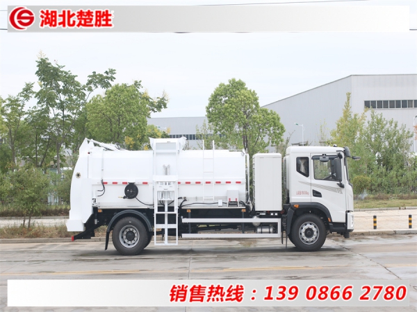 東風(fēng)華神10方純電動(dòng)餐廚垃圾車(chē)