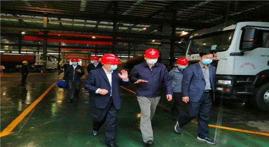 要聞：市委書記陳瑞峰蒞臨湖北楚勝調研企業(yè)疫情防控和復工復產工作